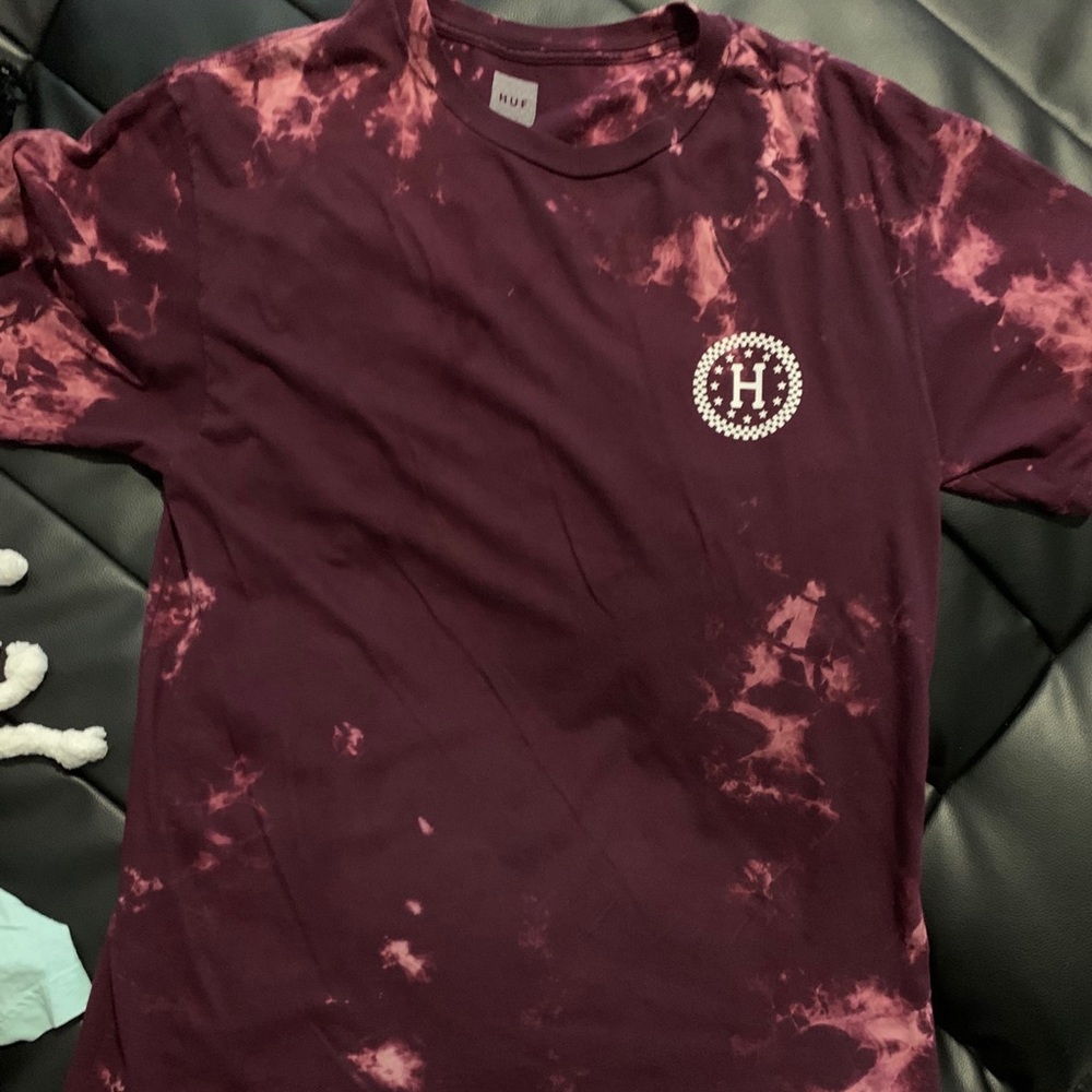 HUF tie dye tee